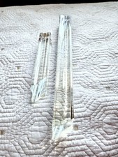 Authentic Vintage Italian Quadriedro Crystal Chandelier Prism Replacement Parts picture