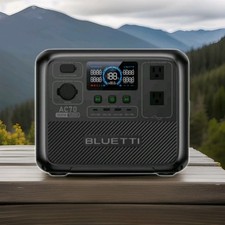 BLUETTI AC70 Portable Power Station 1000W 768Wh Generator for Road Trip Off-Grid picture