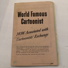 1949 How to Make Money With Simple Cartoons Cartoonists Exchange Paul Robinson picture