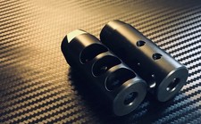 2 Pack Blems 1/2x28 Comeptition Muzzle Brake  - 9mm picture