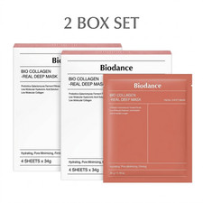 VIRAL Biodance Bio-Collagen Real Deep Mask, 1.19 oz x 8-pack K-Beauty picture
