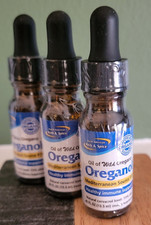 3 Bottles, North American Herb & Spice Oreganol P73 .45 oz Each, Exp. 08/2027 picture