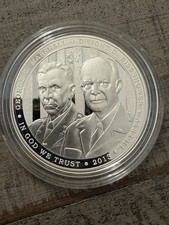 2013 P Proof 5-Stars Generals Commemorative Proof Silver Dollar OGP/ USMINT #5GE picture