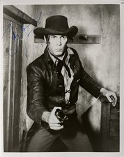 TONY YOUNG Autographed VINTAGE 8x10 Photo..WESTERN Acting Legend (d.2002) COA picture