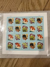 USPS Coral Reefs &Fish Postcard 2019 Forever Postage Stamps -Sheet of 500 Postag picture