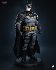 Batman Toon 1/6 FanArt Figure Statue Unpainted 3d Print Unassembled picture