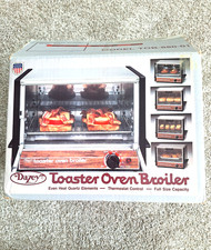 Vintage Dazey Toaster Oven Broiler New in Box Model TOB-880-01 picture