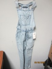 Wallflower Women's Demin Overalls Size Small picture