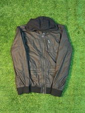 KR3W Men's Reversible Hooded Jacket, Dark Gray, Size XLarge picture