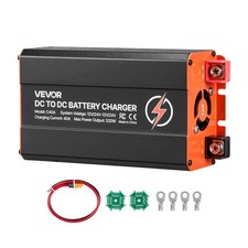VEVOR 12V/24V 40A DC to DC Charger 520W Charger for LiFePO4 Lead-Acid Battery picture