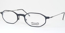 Vintage Twenty-34 2537 Black Unique RARE EYEGLASSES GLASSES 48-20-140mm France picture