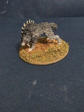 Pathfinder Deep Cuts Miniatures: Dire Wolf WZK73184 - WELL PAINTED picture