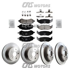 Discos de freno delanteros y traseros y pastillas para Ram 1500 Classic 2019-23 picture