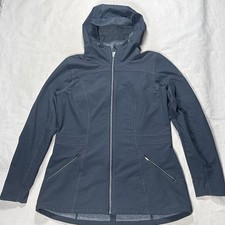 Kuhl Project Lena Jacket Women’s L Gray Package Hood Full Zip picture
