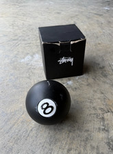 Stussy 8 Ball Shaped Candle Decor billiards pool tribe good vibes limited rare picture