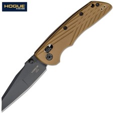 Hogue Deka MAGNACUT Cerakote Wharncliffe Blade, FDE Polymer Handles - 24367 picture