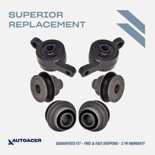AUTOACER - 6pc Front Lower Control Arm Bushing Kit with Brackets For LS430 01-06 picture