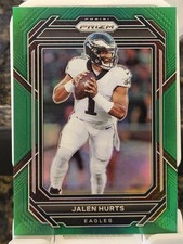 2022 Panini Prizm Jalen Hurts #234 Green Prizm Eagles picture