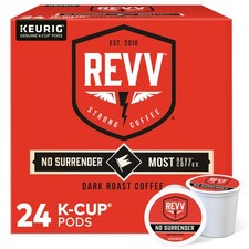 REVV No Surrender Keurig Single-Serve K-Cup Pods, Dark Roast Coffee, 24 Count picture
