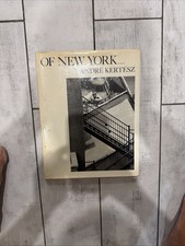 Of New York Signed Andre Kertesz First Edition 1976 DJ Photos picture