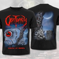 Obituary - Cause of Death 3D T-shirt All size S-5XL Unisex Tee picture