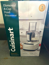 Cuisinart Elemental 8-Cup Food Processor 350W Silver 2-Speed Chop Slice picture