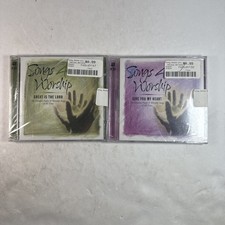 Songs 4 Worship: Great Is the Lord And Give You My Heart(CD, Time Life) Lot Of 2 picture
