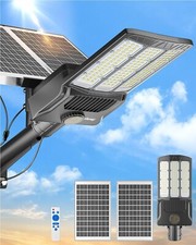 Of-5000W Solar Street Lights Outdoor Waterproof 500000Lm 6500K Dusk to Dawn 1048 picture