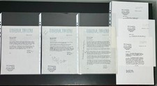 Billy Rose 1950s 3 SIGNED Letters Ziegfeld Theater H.N. Swanson Archive COA RARE picture