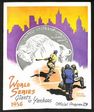 1936 World Series Program New York Giants vs. New York Yankees 206095 picture