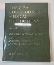 vtg 1991 CIBA Collection of Medical Illustrations Vol 8 Pt 1 Musculoskeletal Sys picture