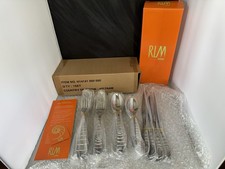 RLM Home Robert Lee Morris 20 Pc Circle Circles Table Flatware Set New in Box picture