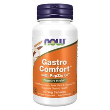 NOW FOODS Gastro Comfort with PepZin GI 60 Veg Capsules picture