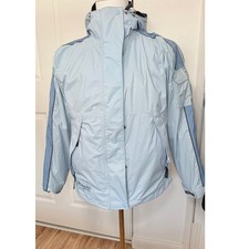 Columbia Vertex Women’s M Blue Hooded Fleece Lined Jacket picture