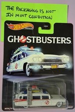 Hot Wheels 2020 Retro Real Riders Ghostbusters ECTO-1 Die-Cast Vehicle USED picture