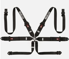SPARCO 04818RH1NR 6-Point FIA Competition Racing Harness with Camlock Clasp cam picture