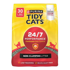 Purina Tidy Cats 24/7 Performance Non-Clumping Litter, Odor Control, 30 lb picture