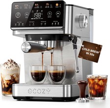 4-in-1 Espresso Machine, Drip Coffee & 30s Cold Brew 36s Heat-Up Self-Cleaning picture