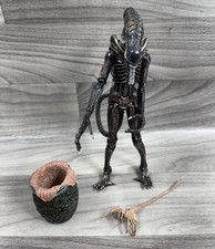 NECA ALIENS MOVIE SERIES 1 BROWN ALIEN XENOMORPH WARRIOR 8” FIGURE / ACCESSORIES picture