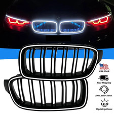 LED Light Front Kidney Grille Grill For BMW 5 Series F10 11 Grille Light 2010-13 picture