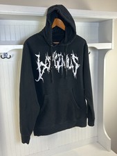Boygenius Band Hoodie Medium Black Always An Angel Never A God Angel Graphic picture