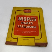 1947-50 Mopar Dealer Parts Catalog Booklets Binder Plymouth Dodge Chrysler picture