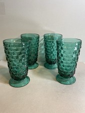 Vintage Whitehall Colony Cubist Teal Dark Green 6