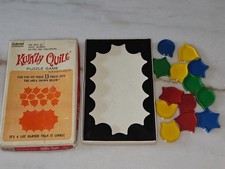 Kwazy Quilt Vintage 1975 Gabreil Puzzle Game 13-Piece Mind Teaser Vintage Game picture