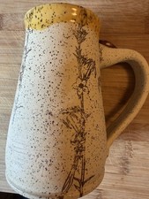 Amazing Artisan Pottery Mug Stamped picture