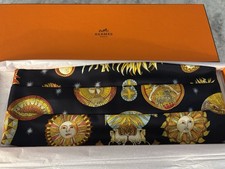 Hermes Paris Men’s Silk Cummerbund Le Roy Soleil picture
