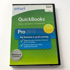 Intuit QuickBooks Pro 2013 Small Business Accounting Software Windows PC picture