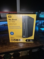 NEW SEALED WD My Book for Mac 2TB External Hard Drive WDBAAG0020HCH-NESN USB 2.0 picture