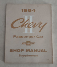 NOS Original 1964 Chevrolet Chevy II Shop Service Manual Supplement picture