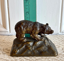 Rare Antique Bergman Vienna Small Bronze Table Sculpture picture